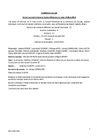 Réunion du Conseil Municipal 12 mars 2018