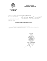 Avis de réunion du 10-06-2025