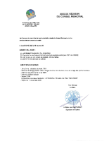 Avis de réunion du 13-10-2025