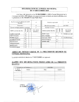 Liste des délibérations du 15-12-2025